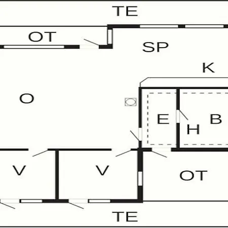 6 Person In Harboore-by Traum Σπίτι διακοπών *